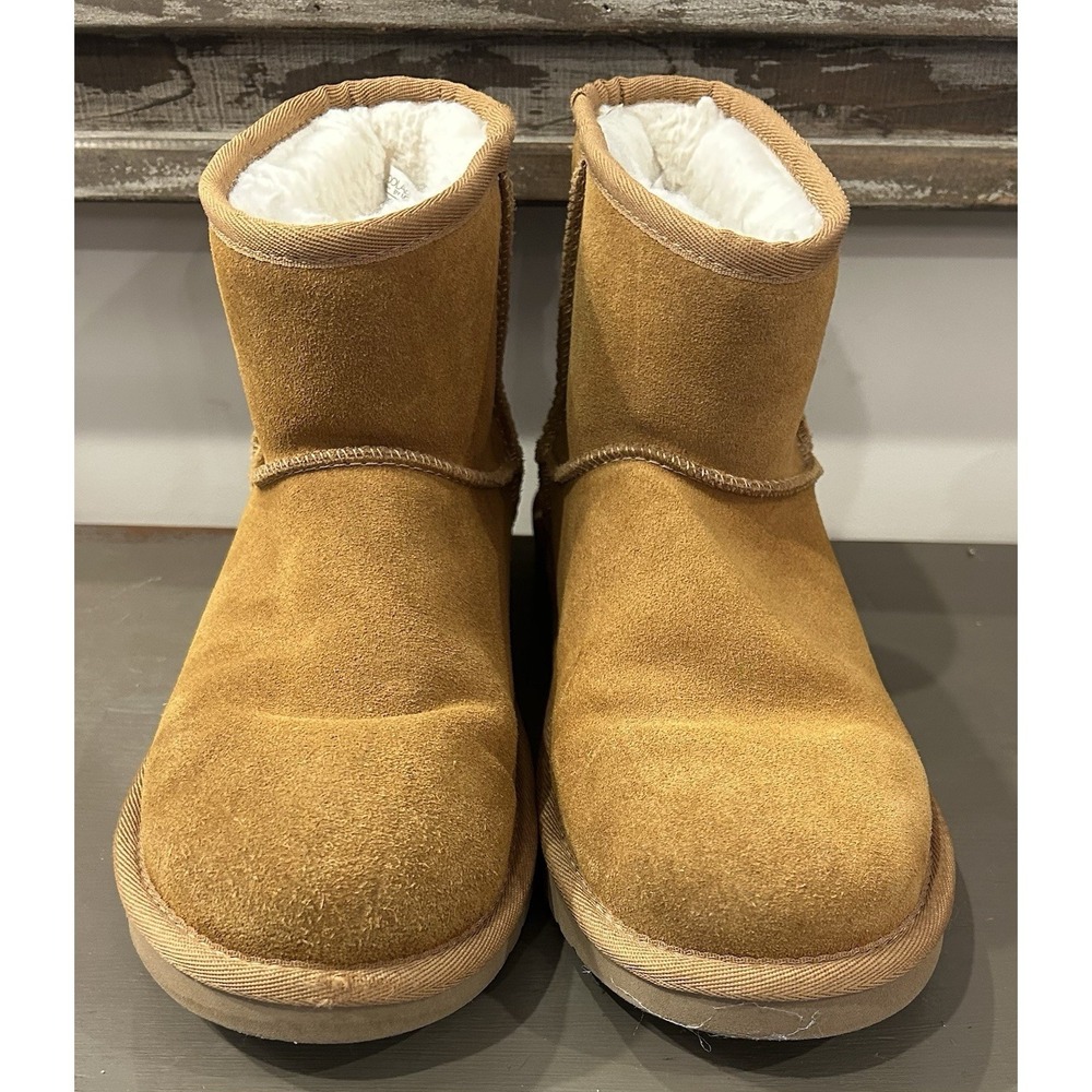 Koolaburra by UGG Koola Mini II‎ 1114851 Women's Sz 8 Brown Suede Boot EUC - Picture 4 of 8